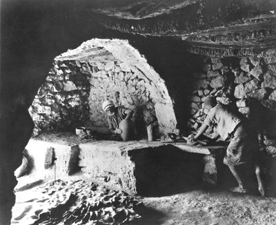 Alfarero tunecino, isla de Djerba, c.1900 de French Photographer